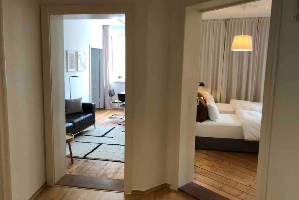 Charmant Leben Im Textilviertel - Stilvolle Wohnung - Zentral Und Ruhig Augsburg Exterior photo